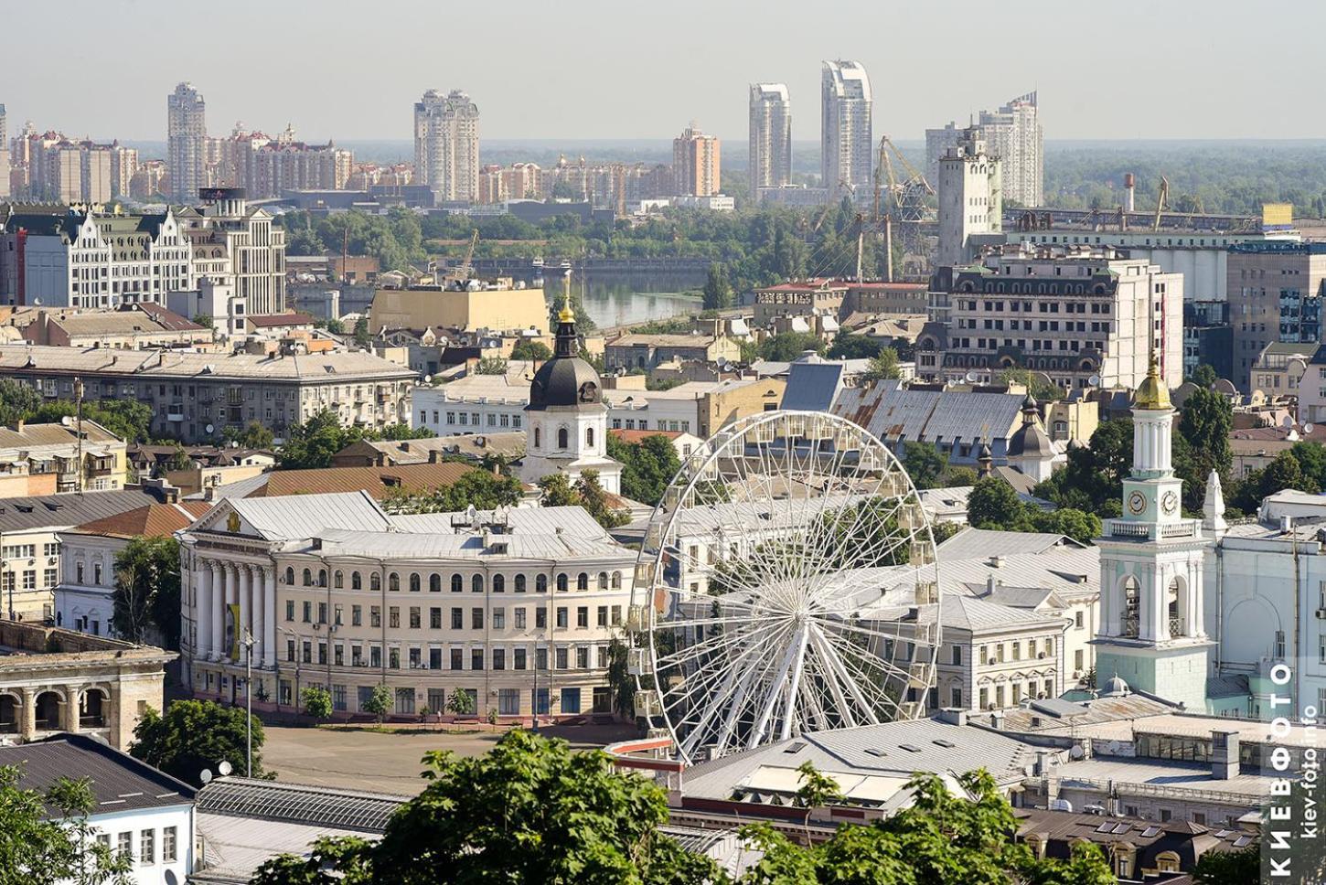 Real Home Apartmens - Podil Promenade Kiev Kamer foto